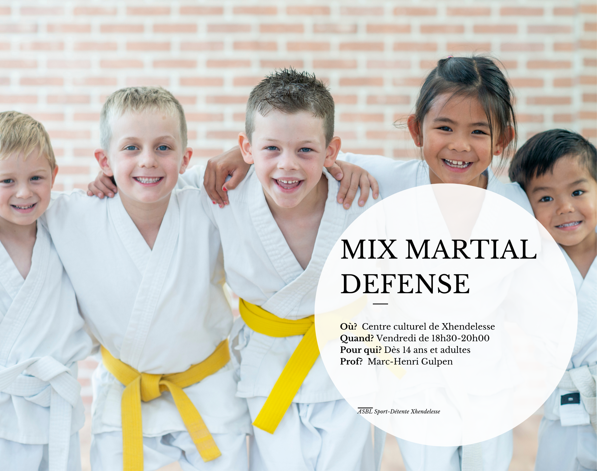 mix martial défense